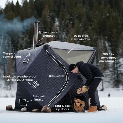 Sweat Tent Portable Outdoor Sauna