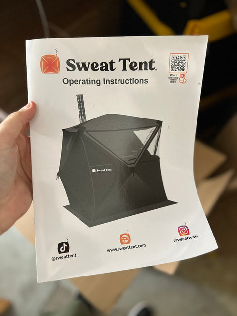 Sweat Tent XL Instruction Manual