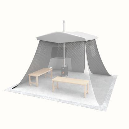 Sweat Tent Portable Outdoor Sauna X-Large